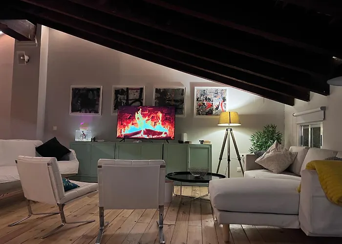 Daire Duplex Loft And Office 140m2 A 70m2 Terrace Valensiya