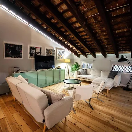 Duplex Loft And Office 140m2 A 70m2 Terrace Apartament
